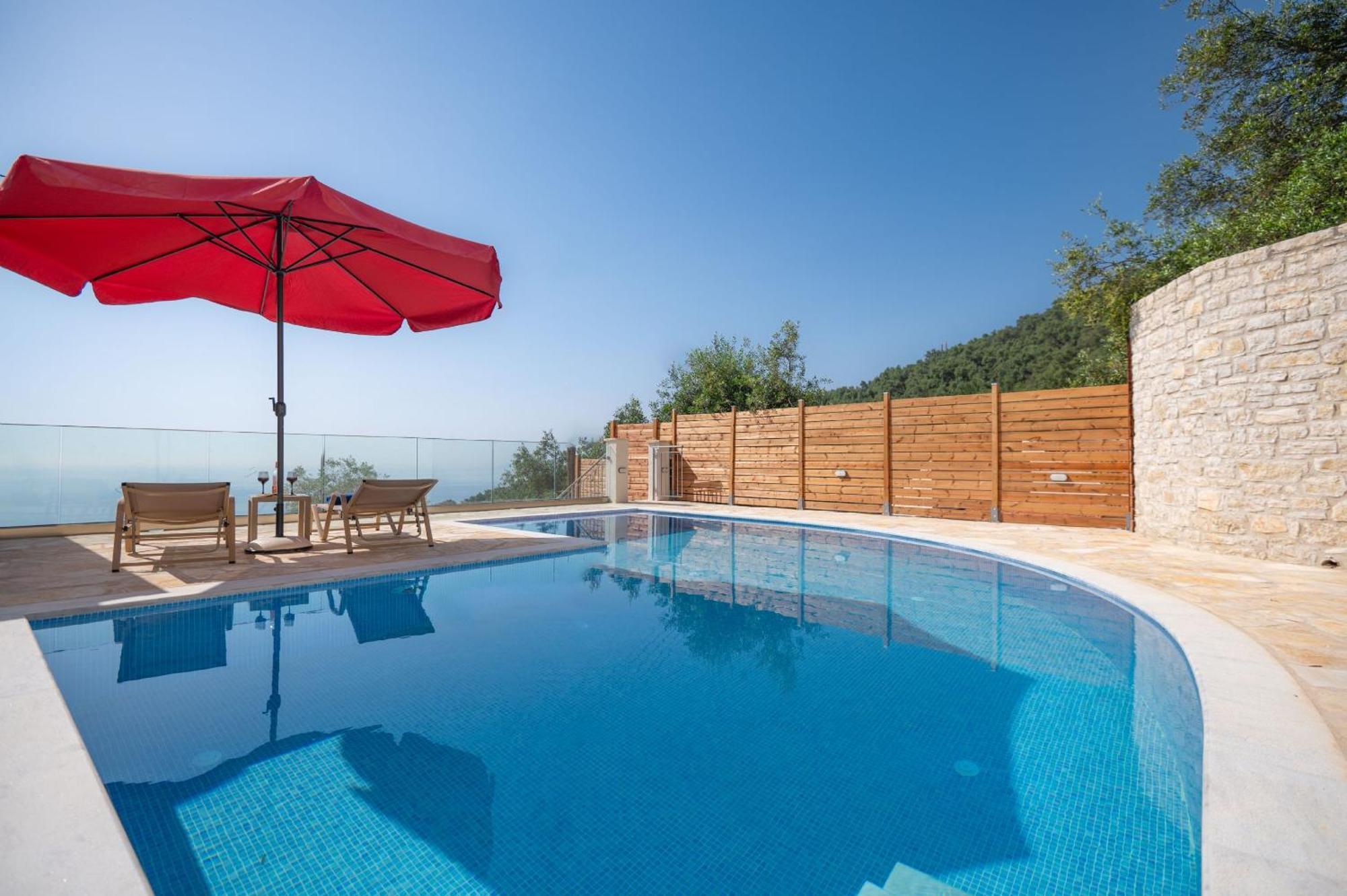 Villa Theview Katávolos Extérieur photo